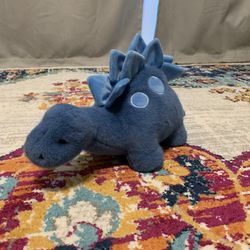 Blue Weighted Dinosaur Stuffed Animal