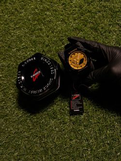 Black & Gold G Shock