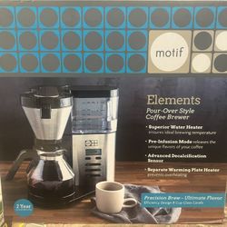 Motif Elements Pour-Over Style Coffee Brewer