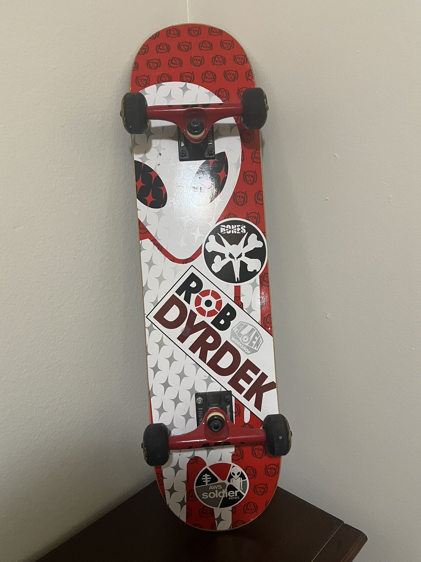Rob Dyrdek Alien Workshop AWS Soldier Series Skateboard