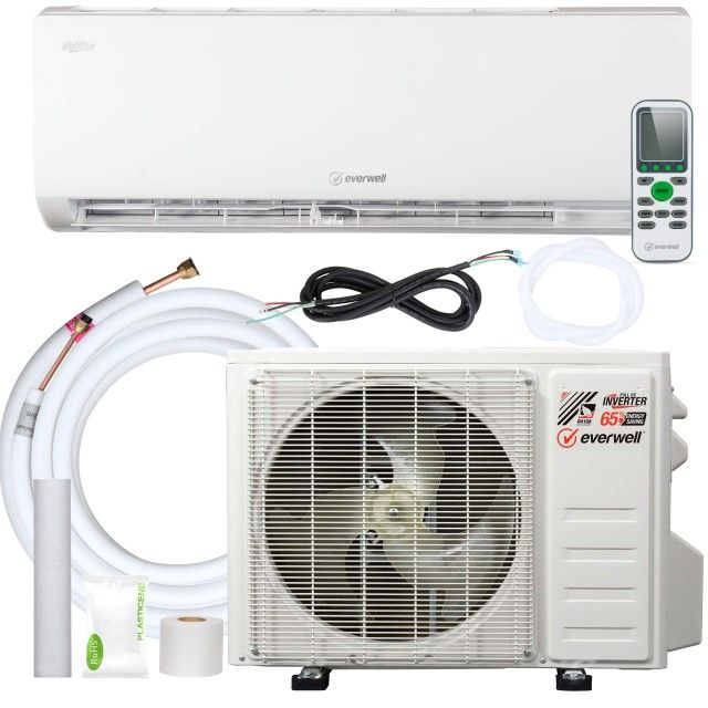12000 Btu mini Split Ac With Heat Pump!! Brand New