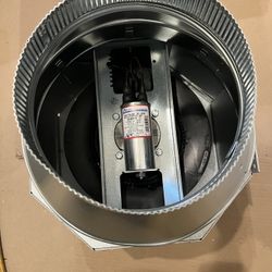 In-line Blower Kitchen Fan 600cfm