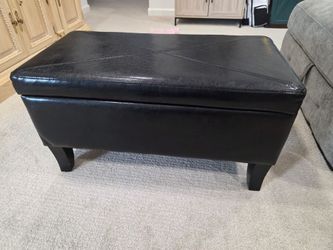 Black Ottoman