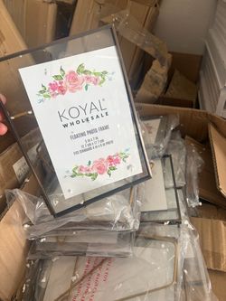 Glass frames for events 10 pc