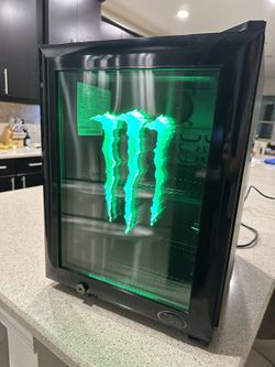 Monster Energy LED mini fridge