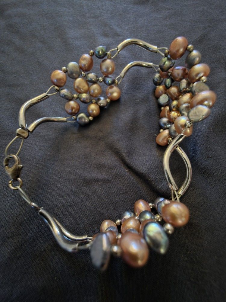 Freshwater Pearl Bracelet 925