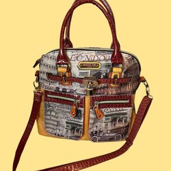 Nicole Lee Horizontal Bag with Crossbody Strap