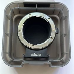 Metabones Nikon F Lens to Sony E-mount Camera (NF-E Mount) + case