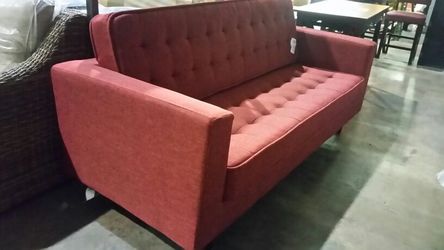 Red couch brand new