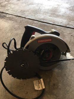 Craftsman circular saw