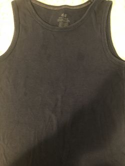 H&M boys tank top navy