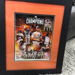 San Francisco Giants World Series Frames Poster
