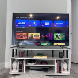 55” 4K Smart TV WITH Stand (Bought New 2023)