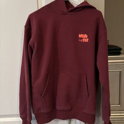 red white fox hoodie 