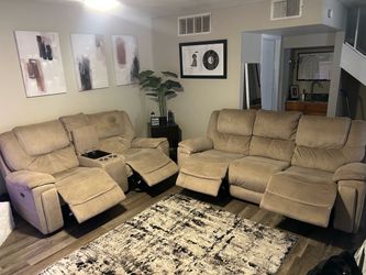 Sofa recliner set