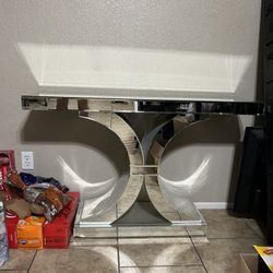 Mirrored Shelf (foyer Table)