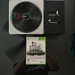 Dj Hero 2 Game With Turntable For Xbox 360