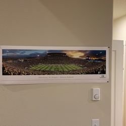 Oregon Ducks Autzen Stadium Print