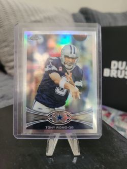 Topps  Tony Romo Topps chrome football card