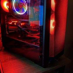 Gaming PC 6700 XT RED DEVIL (w Monitor)