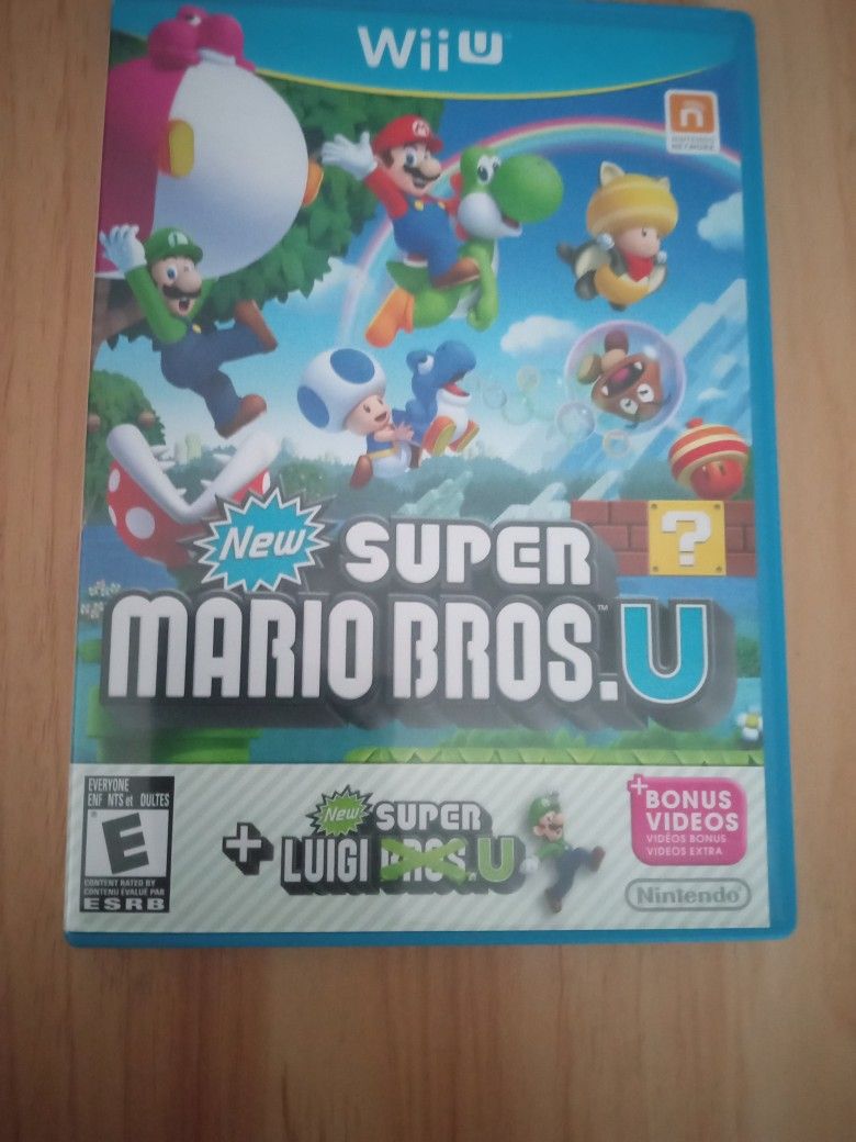 3 Nintendo Wii U Games