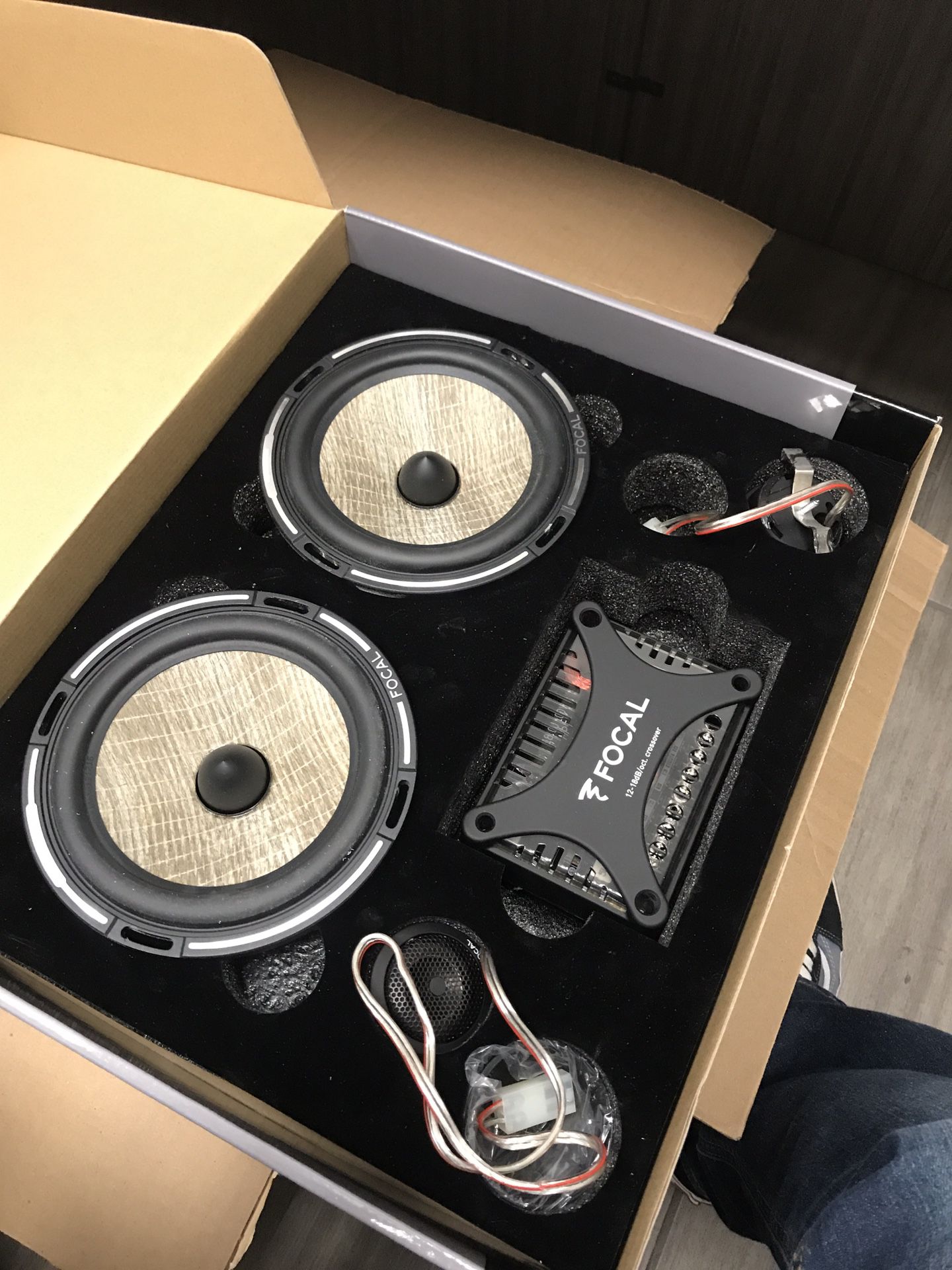 Focal 6 1/2 components PS165FX speakers