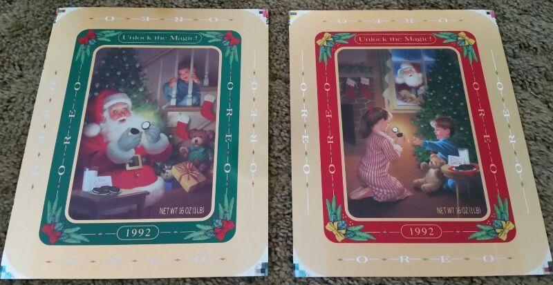 Collector Advertising - Tin Proofs - Oreo Cookies 1992