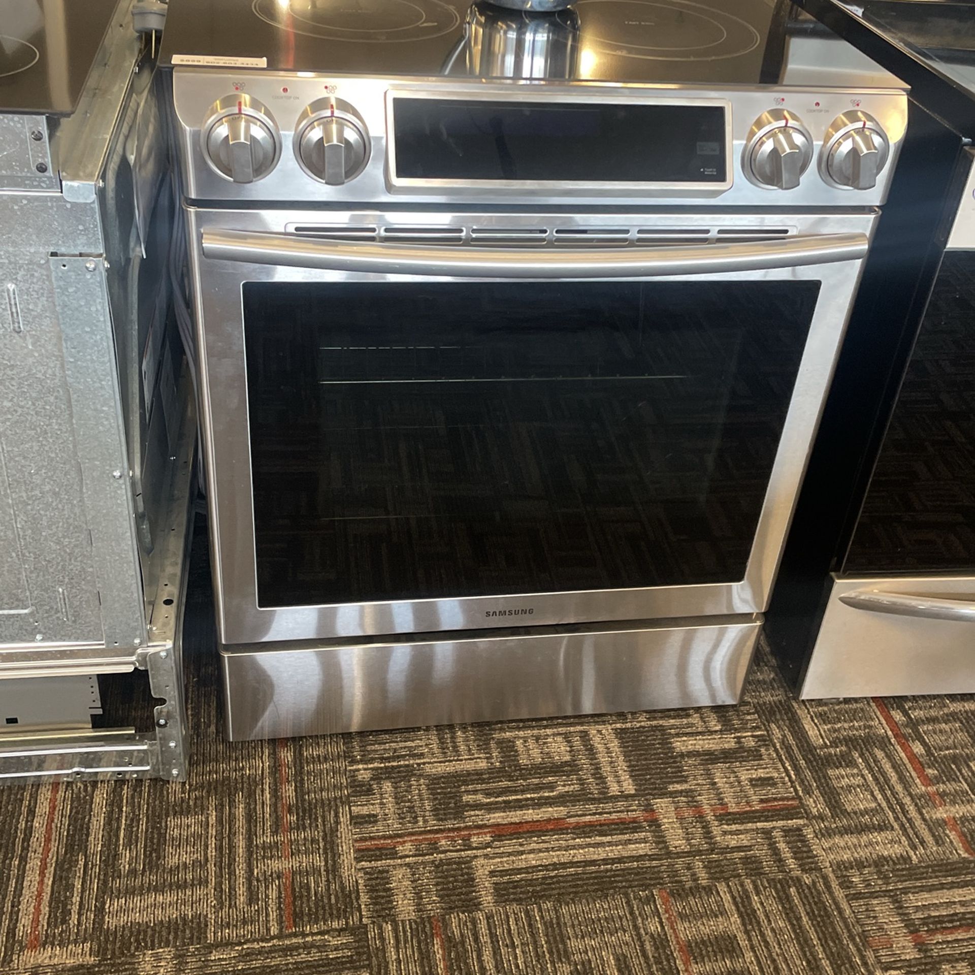 Stainless Steel Slide In Stove