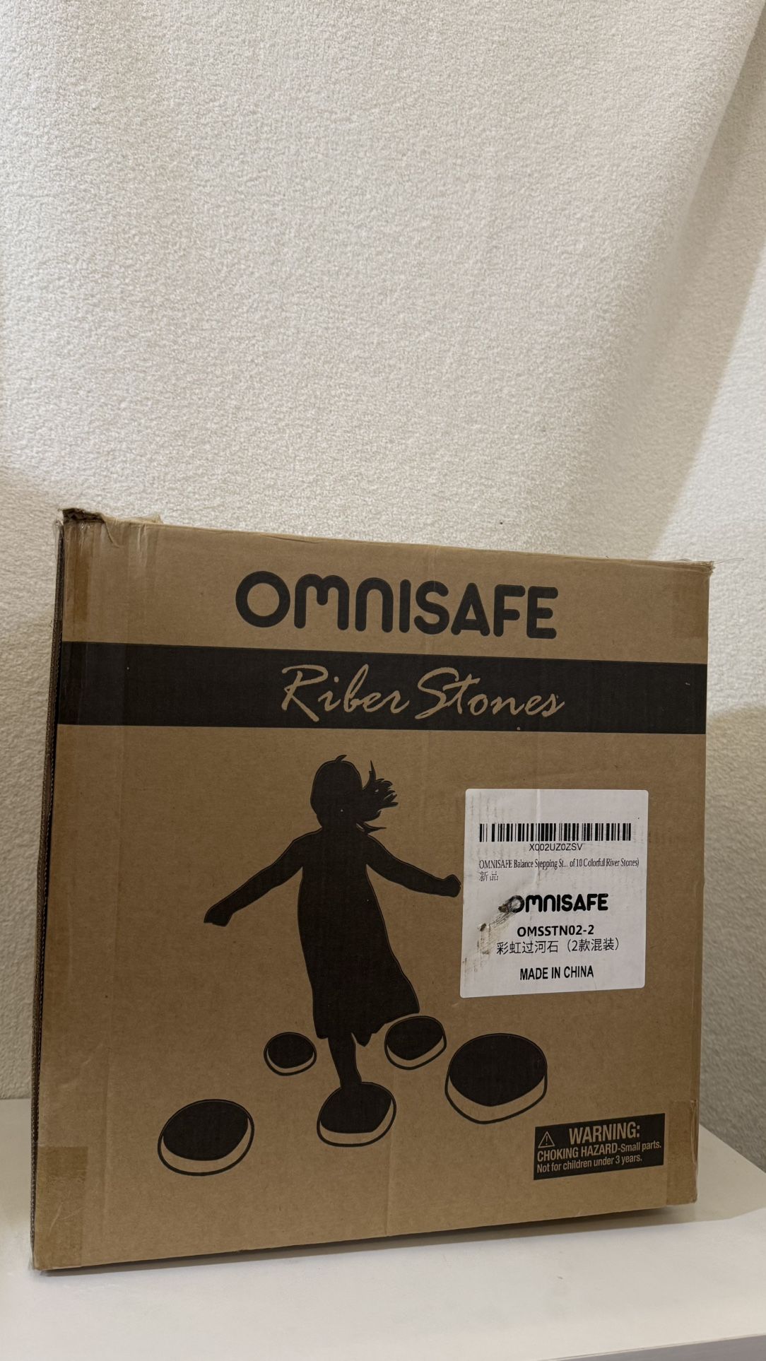 ✨ OMNISAFE River Stones – Kids Balance Stepping Stones Set ✨