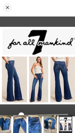 7 for all Mankind Dojo Flare Trouser Stretch Jean