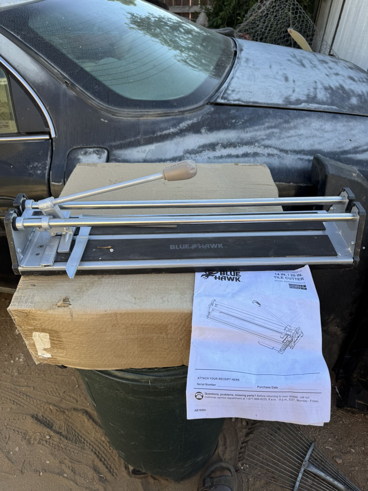 Tile Cutter 14in to 20in
