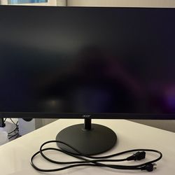 Acer Monitor With Power Cable
