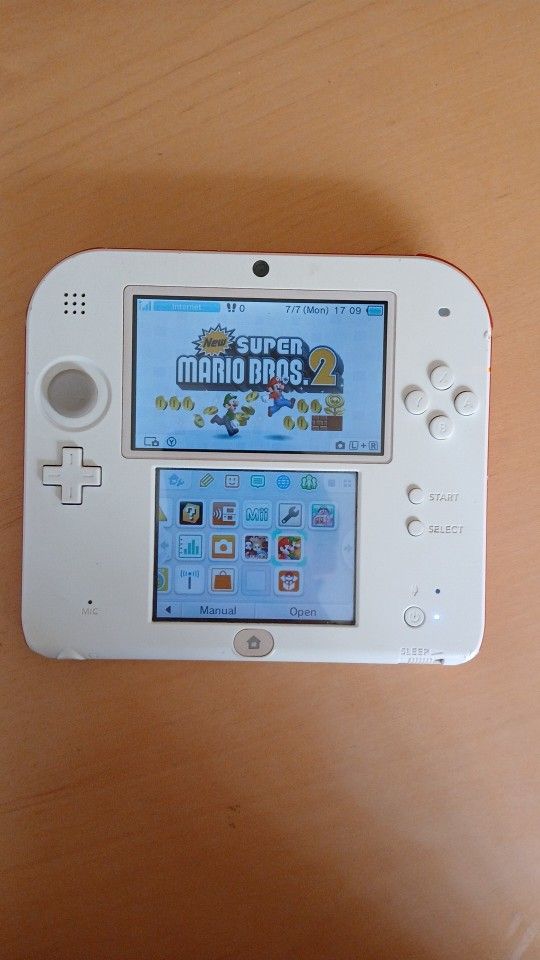 Nintendo 2ds With Super Mario Bros. 2 Already Installed