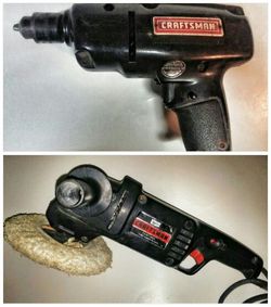 Craftsman Polisher/Sander & Craftsman 1/4inch Drill
