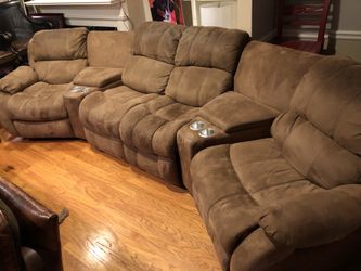 Theater sectional couch