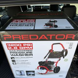 BRAND NEW Predator pressure washer 3200psi