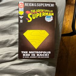 Collectible Superman Comic Book 