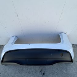 Tesla Model Y Rear Bumper 2 Pieces regular is not for sensors 2020 21 22 23 24 Used Oem 