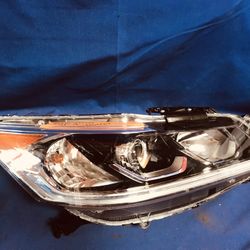 2016 -2017 Honda Accord Headlight Passenger Side