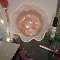 Antique Bowl  And Paper Weight 