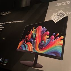 32 in Ultra Thin Acer Monitor 