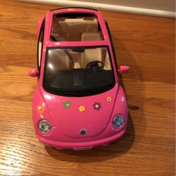 Barbie 2000 Volkswagen Beetle Pink 
