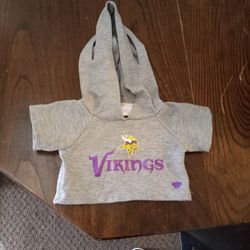 Bear Shirt With Vikings On It  ,Clean $10.00