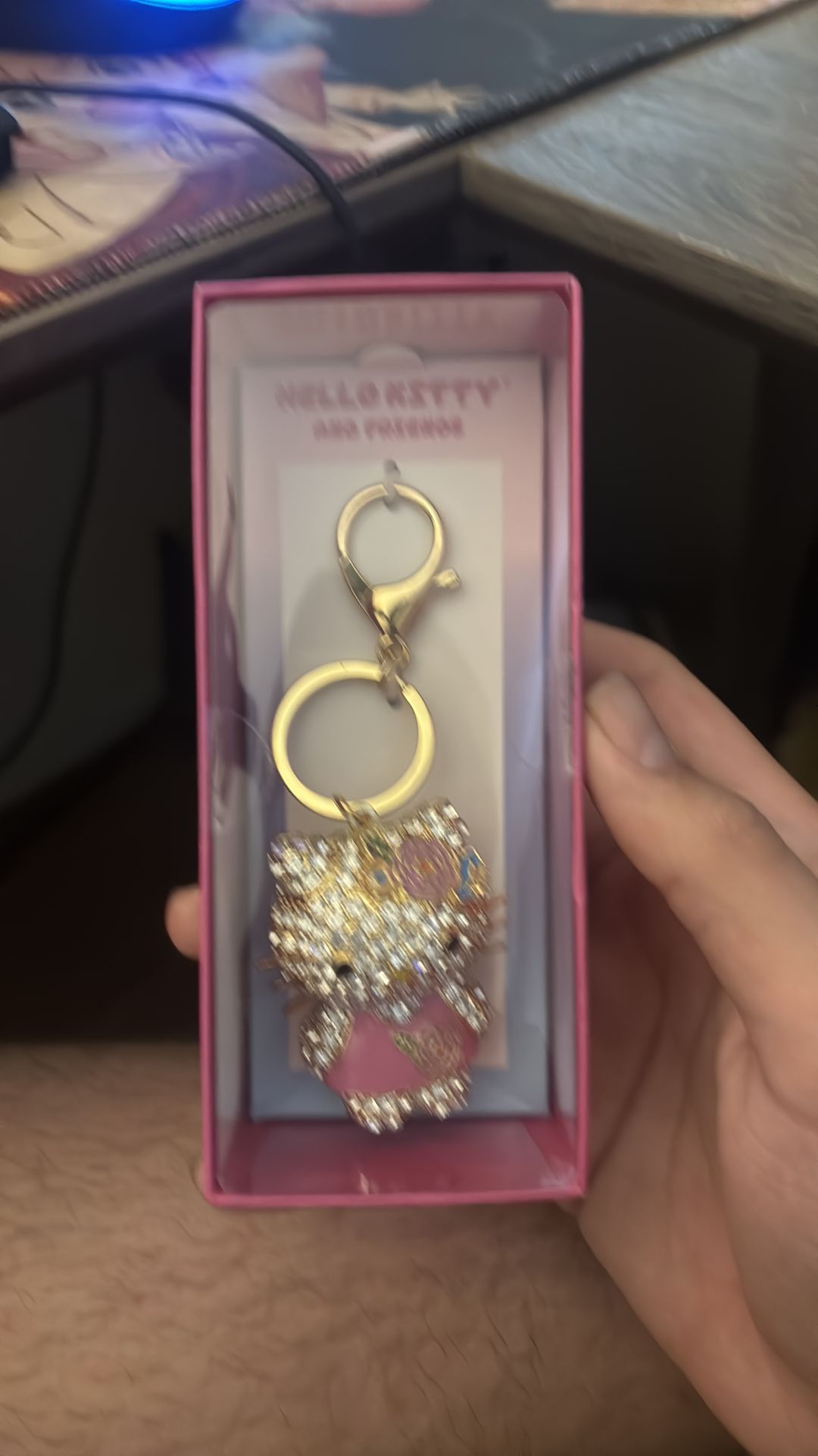 Hello kitty keychain brand new condition