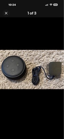 Open Box Amazon Echo Dot (3rd Generation) Smart Speaker - Charcoal