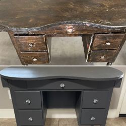 Redone Antique Vanity. 
