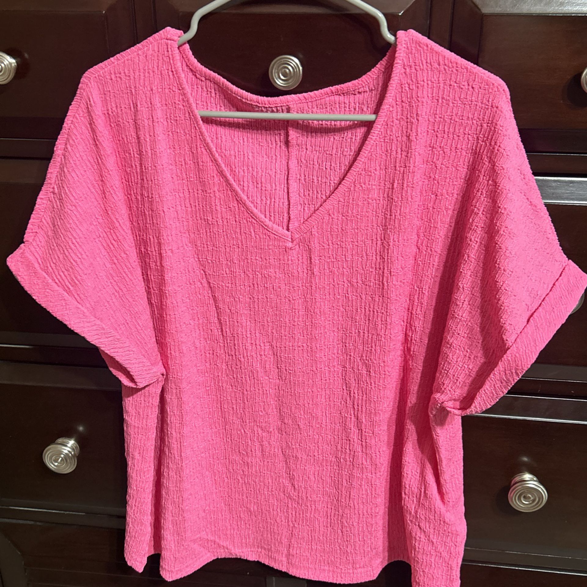 Size Large Pink Blouse