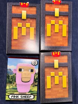 McDonald’s Minecraft toys