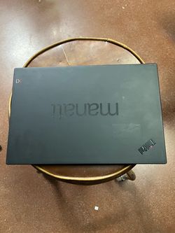 Lenovo thinkpad x1 carbon gen 7 laptop computer touchscreen  Intel core i7 - 8665 U @ 1.90 GHZ 16GB RAM  500GB SSD Windows 11 pro. No trades. No deliv