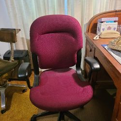 Office Chair Maroon